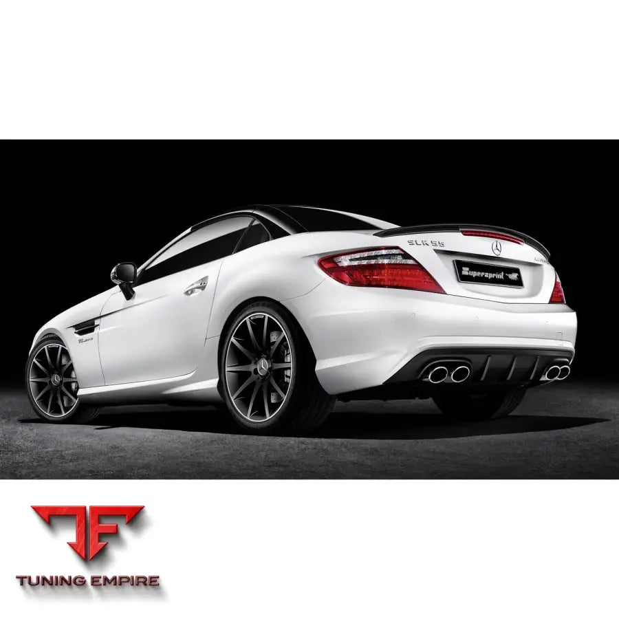 Supersprint exhaust system for Mercedes-Benz R172 SLK 55 AMG V8 2012-2015
