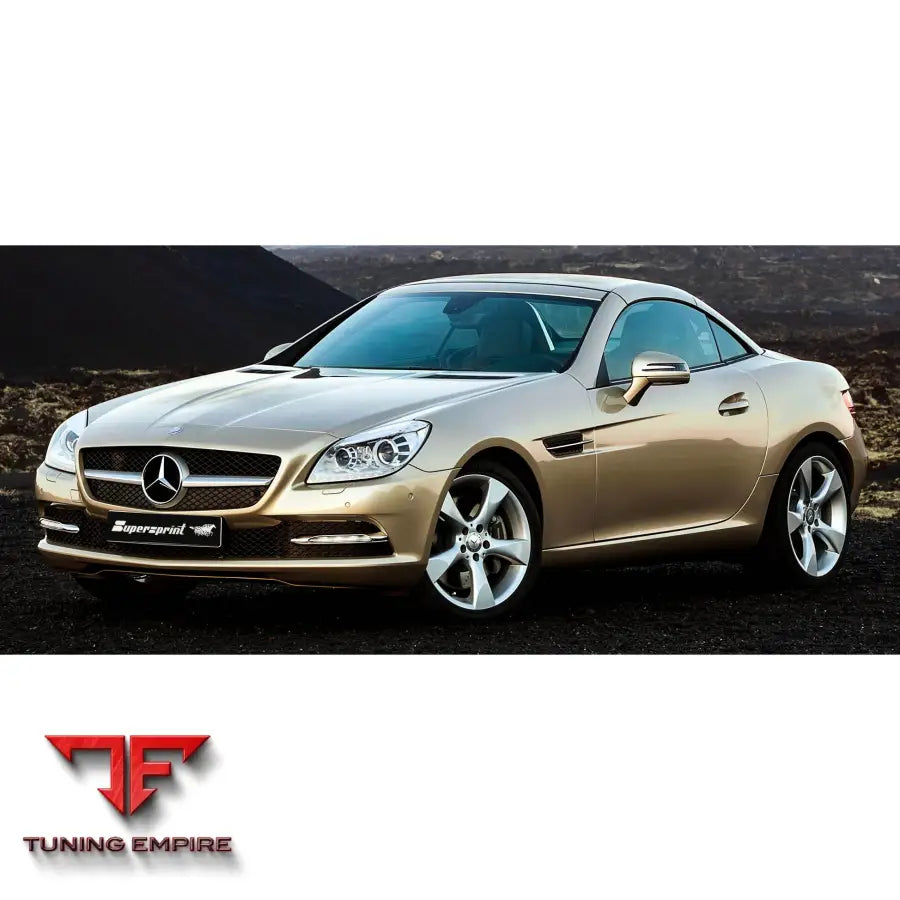 Supersprint exhaust system for Mercedes-Benz R172 SLK