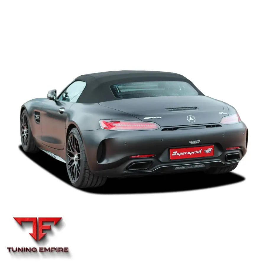 Supersprint exhaust system for Mercedes-Benz R190 AMG GT C Roadster "Edition 50" 4.0i V8 Bi-Turbo 2019+