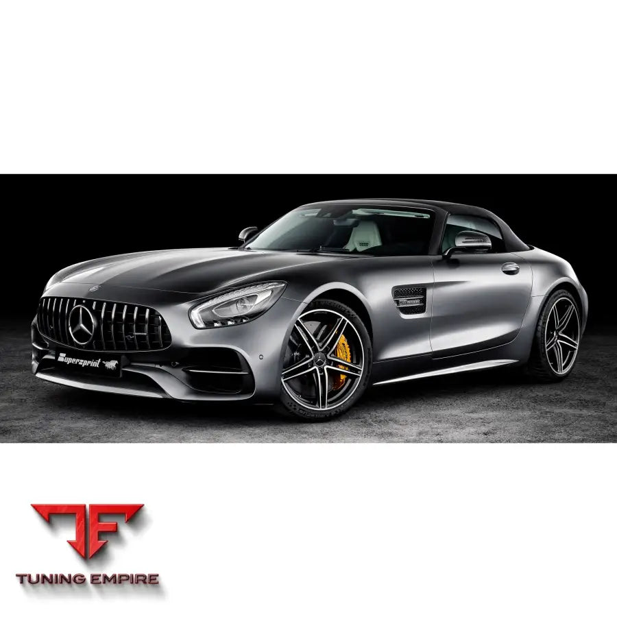 Supersprint exhaust system for Mercedes-Benz R190 AMG GT "Night Edition" 4.0i V8 Bi-Turbo 2022+