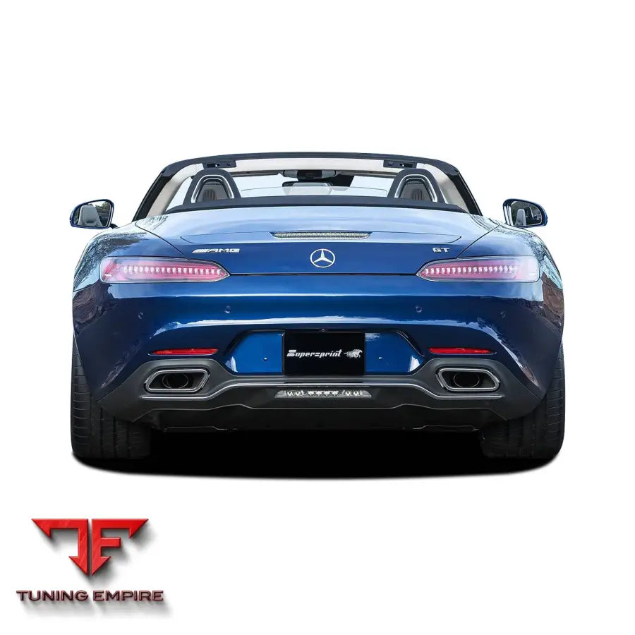 Supersprint exhaust system for Mercedes-Benz R190 AMG GT Roadster 4.0i V8 Bi-Turbo 2017+