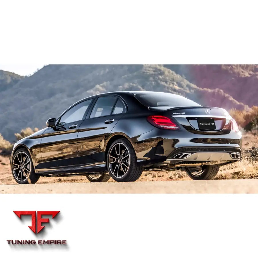 Supersprint exhaust system for Mercedes-Benz W205 C43 AMG 4-Matic 2015-2018