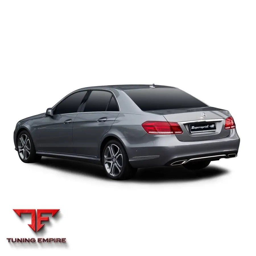 Supersprint exhaust system for Mercedes-Benz W212 E Facelift 2013-2016