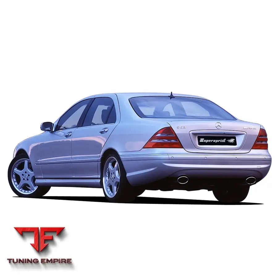 Supersprint exhaust system for Mercedes-Benz W220 S 63 AMG V12 '01-'02