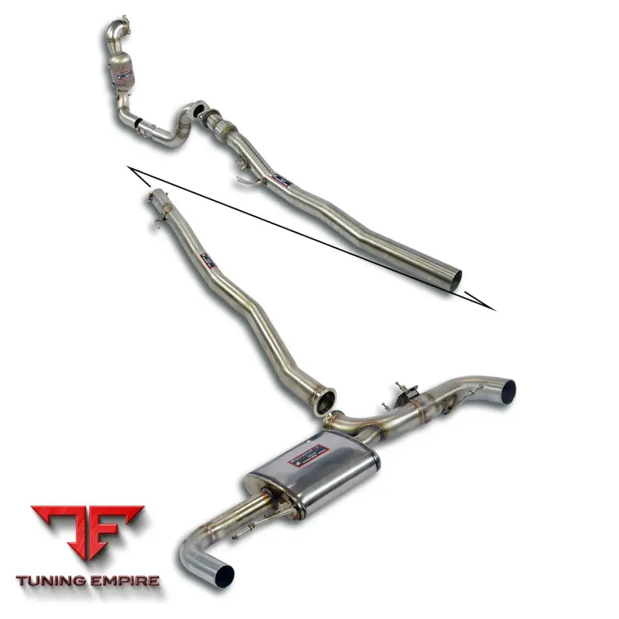 Supersprint exhaust system for Mercedes-Benz Z177 A 35 AMG 4-Matic 2019