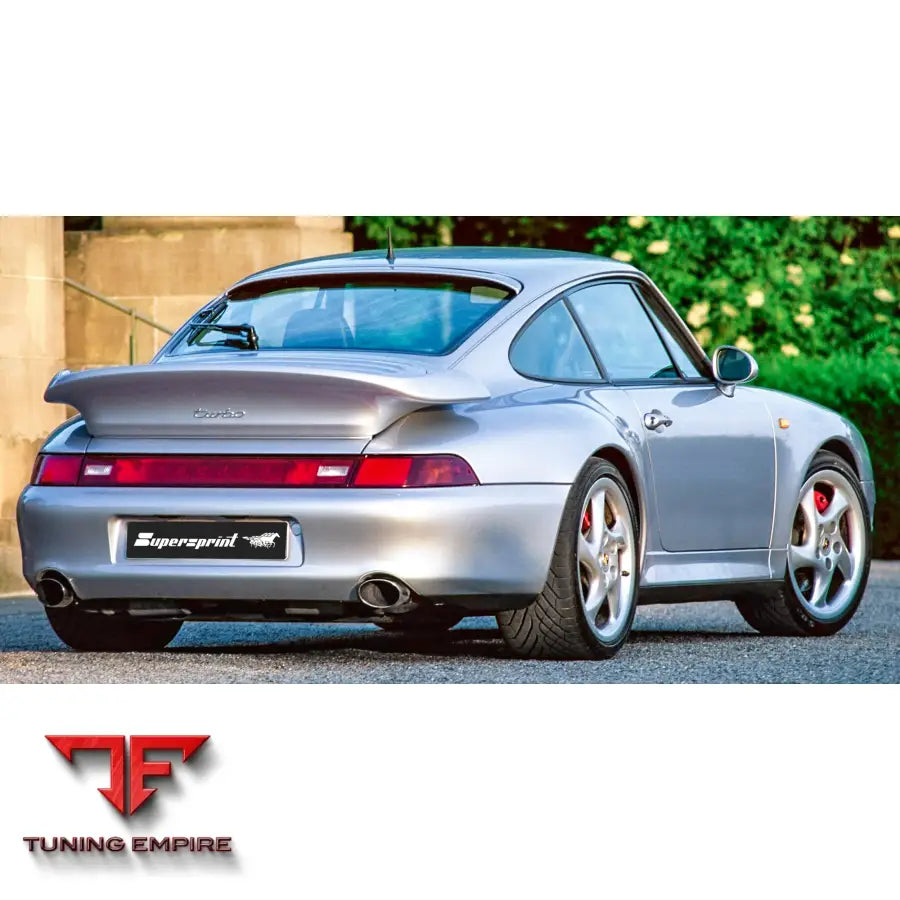Supersprint exhaust system for Porsche 993 Series Turbo / Turbo S