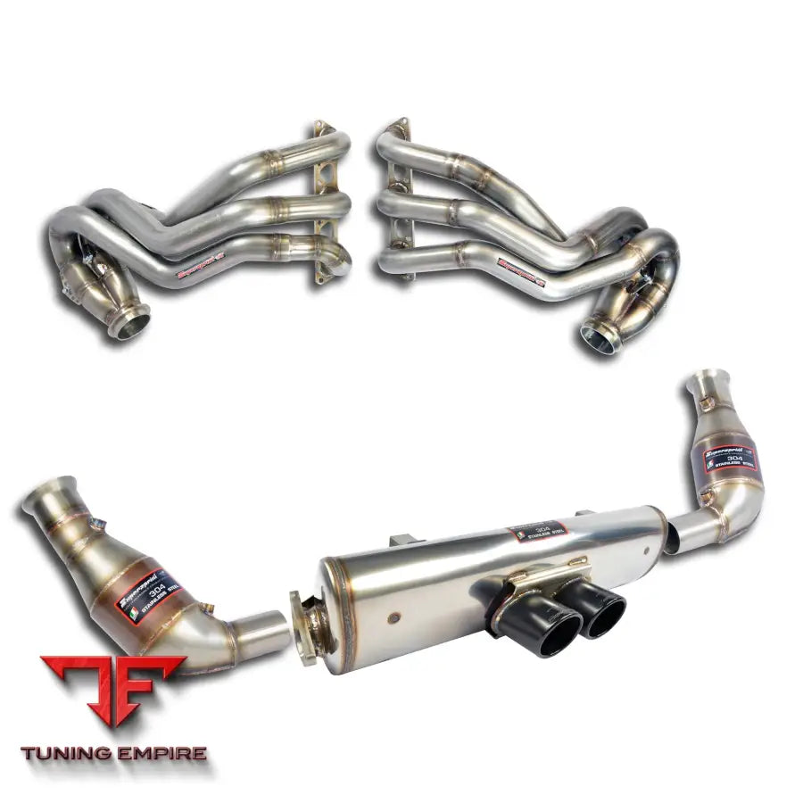 Supersprint exhaust system for Porsche 997.2 Series GT3 / GT3 RS