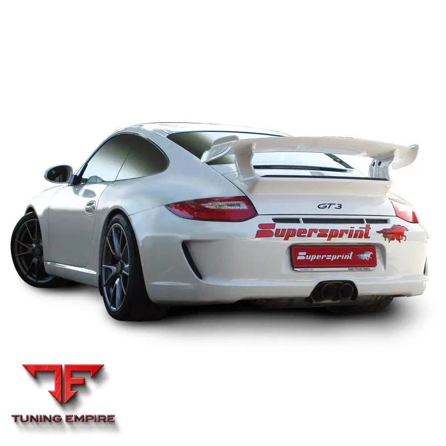 Supersprint exhaust system for Porsche 997.2 Series GT3 / GT3 RS