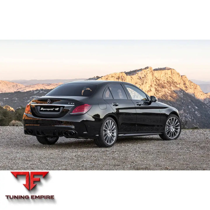 Supersprint exhaust system for Mercedes-Benz W205 C43 AMG 4-Matic 2019-2021