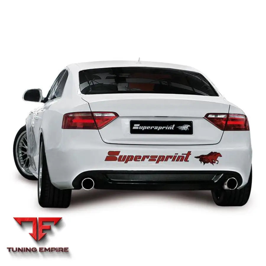 Supersprint exhaust system for Audi A5 Quattro '08+