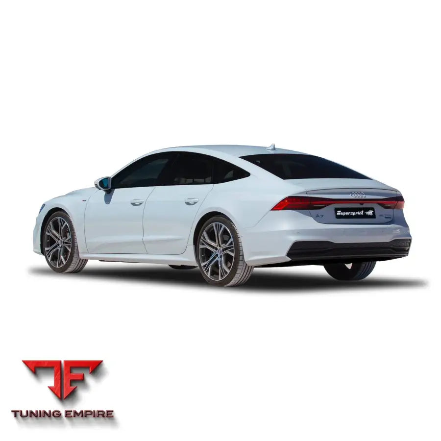 Supersprint exhaust system for Audi A7 Sportback Quattro 2018+