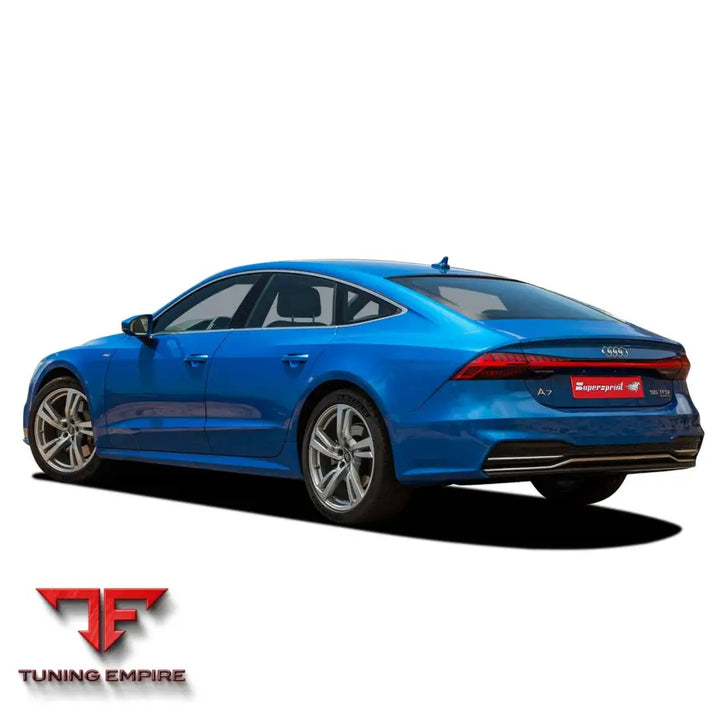 Supersprint exhaust system for Audi A7 Sportback Quattro 2018+