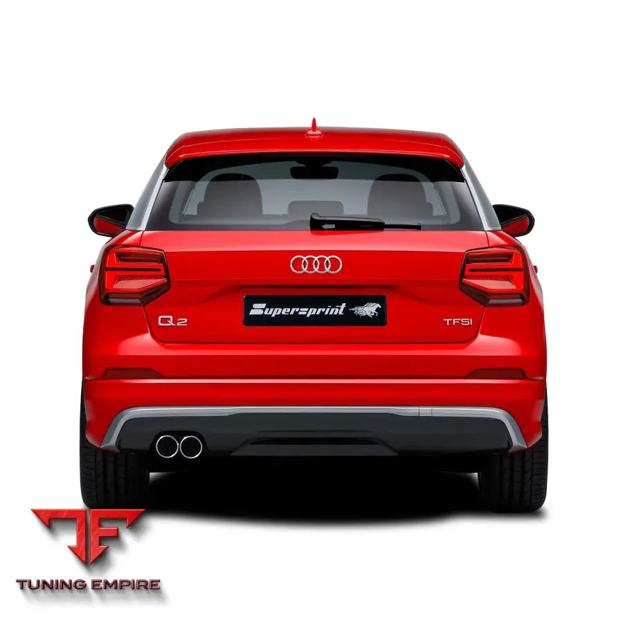Supersprint exhaust system for Audi Q2 - 2018