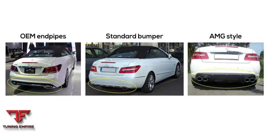 Supersprint exhaust system for Mercedes-Benz A207 E (Cabrio) 2009-2013