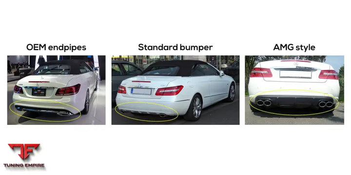 Supersprint exhaust system for Mercedes-Benz A207 E (Cabrio) 2009-2013
