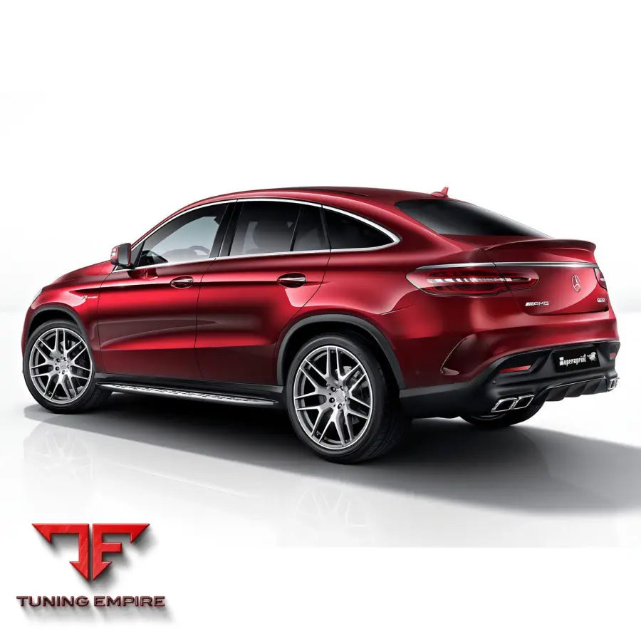 Supersprint exhaust system for Mercedes-Benz C292 GLE 43 AMG Coupé 2015-2018
