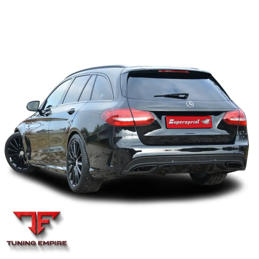 Supersprint exhaust system for Mercedes-Benz S205 C s.w.