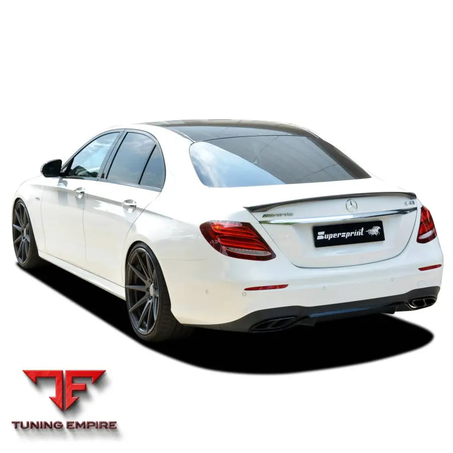Supersprint exhaust system for Mercedes-Benz W213 E 43 AMG 4-Matic 2017-2020
