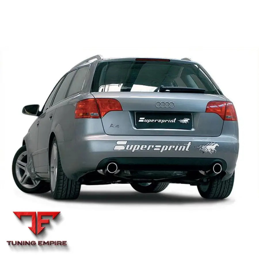 Supersprint exhaust system for Audi A4 B7 '05-'09