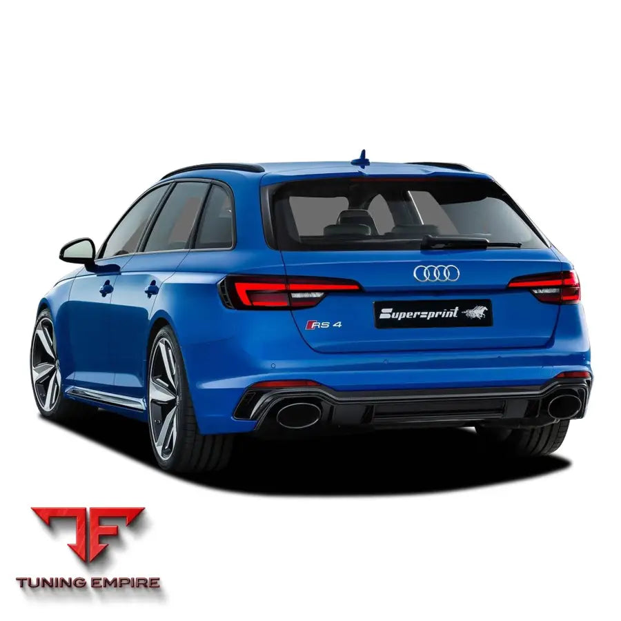 Supersprint exhaust system for Audi RS4 B9 2017-2019
