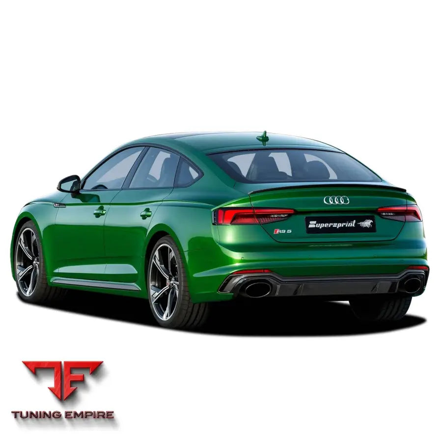 Supersprint exhaust system for Audi RS5 F5 Sportback 2017-2019