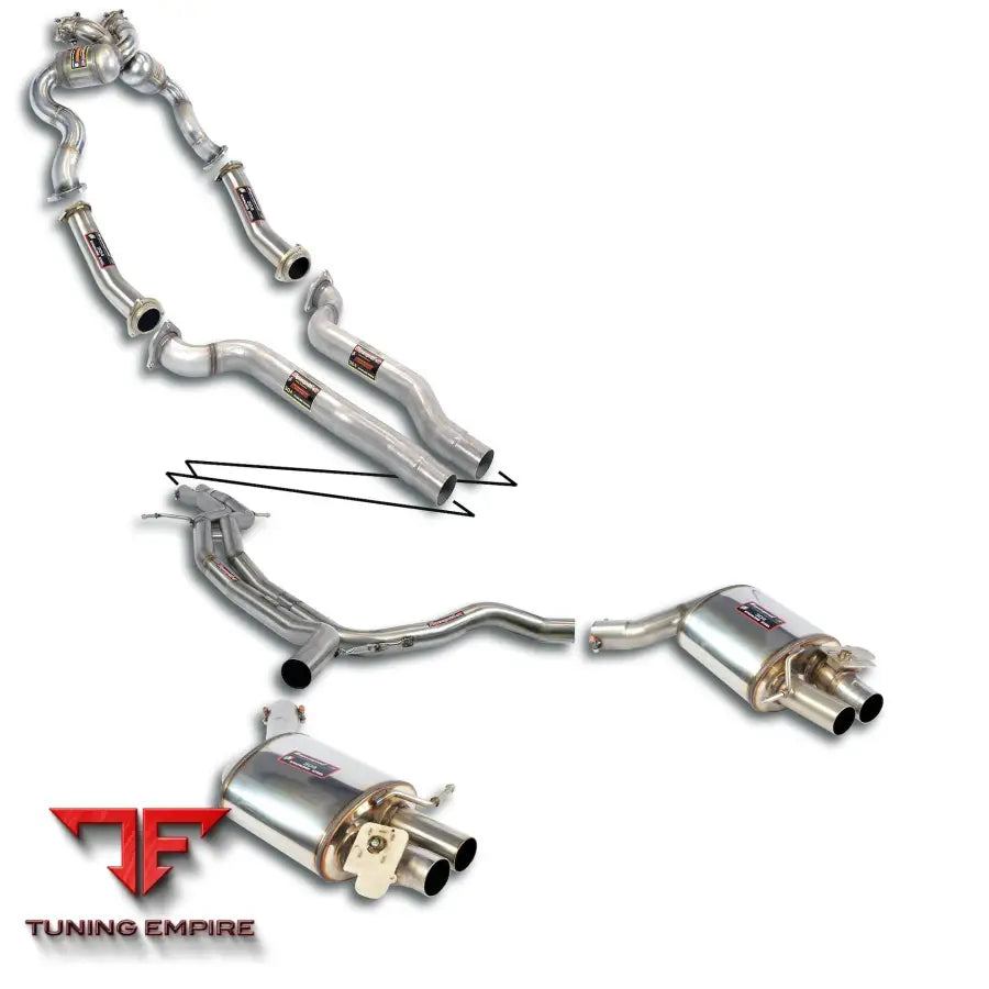 Supersprint exhaust system for Audi RS6 C7 Typ 4G Facelift Quattro 2015+