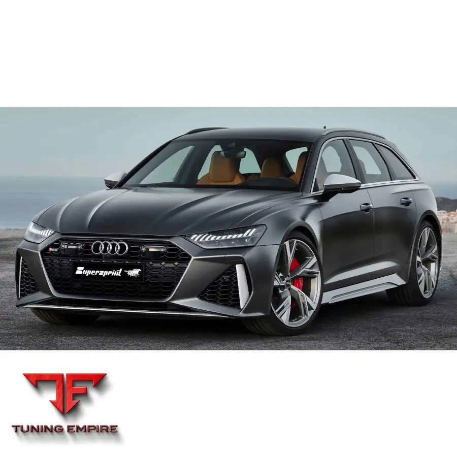 Supersprint exhaust system for Audi RS6 C8 Quattro 2020+