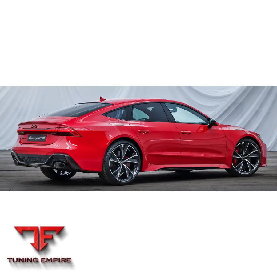 Supersprint exhaust system for Audi RS7 C8 Quattro 2020+