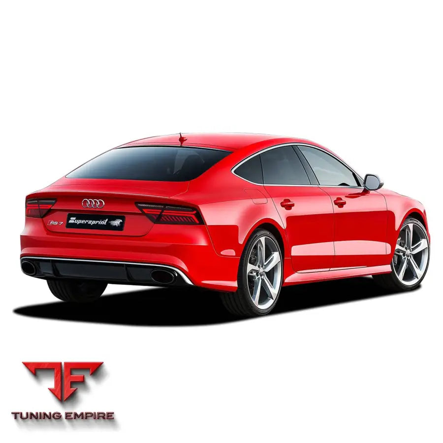 Supersprint exhaust system for Audi RS7 Facelift Quattro 2015+