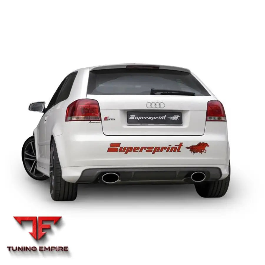 Supersprint exhaust system for Audi S3 8P '07+