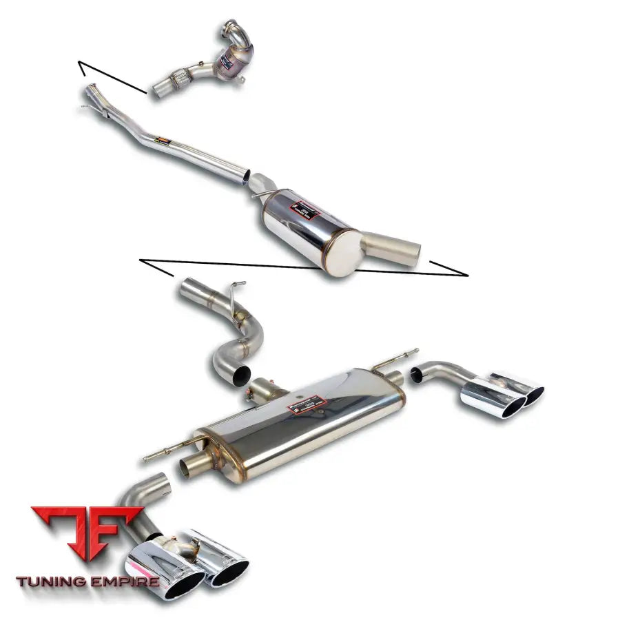 Supersprint exhaust system for Audi S3 8V 2013-2017