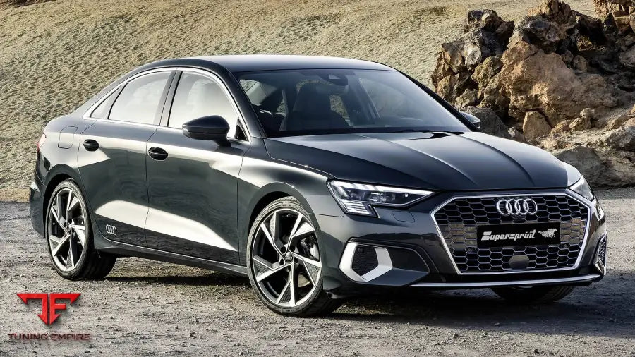 Supersprint exhaust system for Audi S3 8Y Sedan 2021-2024