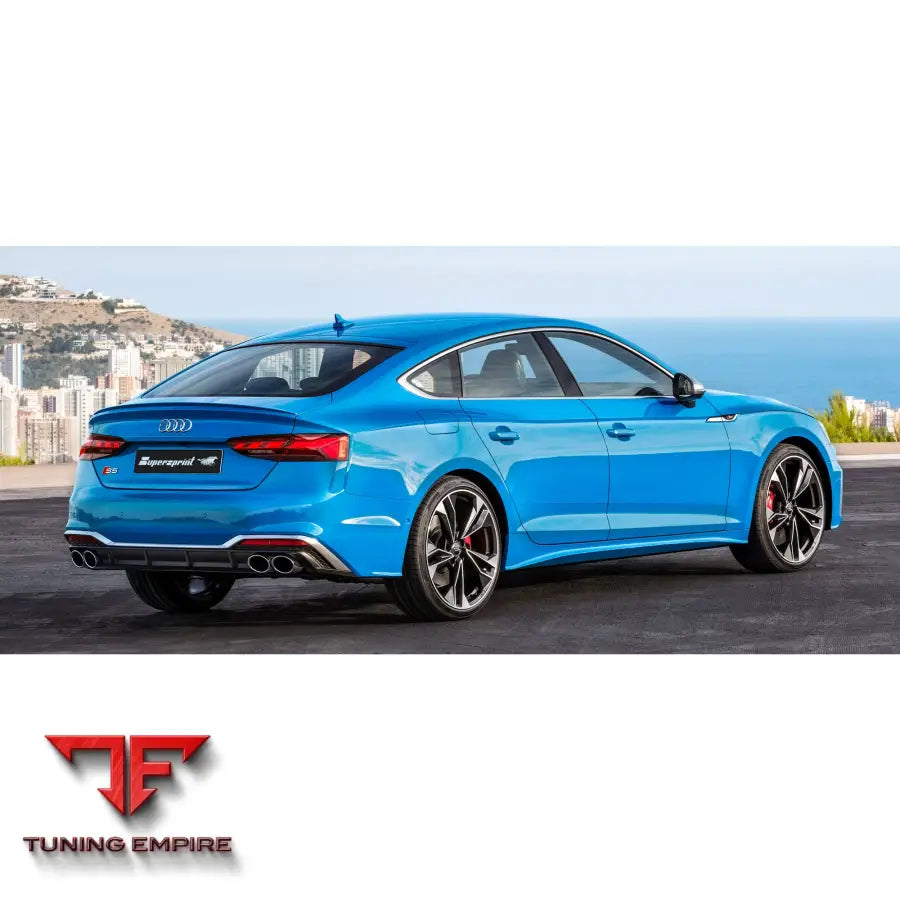 Supersprint exhaust system for Audi S5 F5 Sportback Facelift 2019-2024