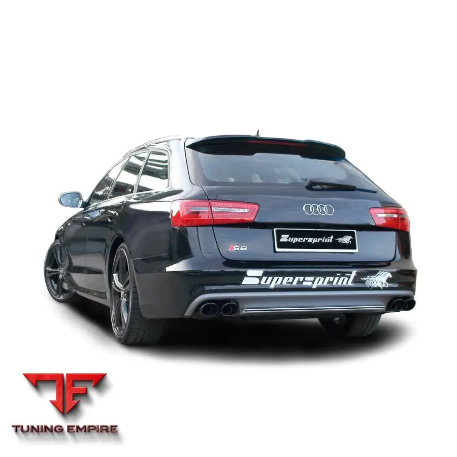 Supersprint exhaust system for Audi S6 C7 Typ 4G Quattro 2012-2014