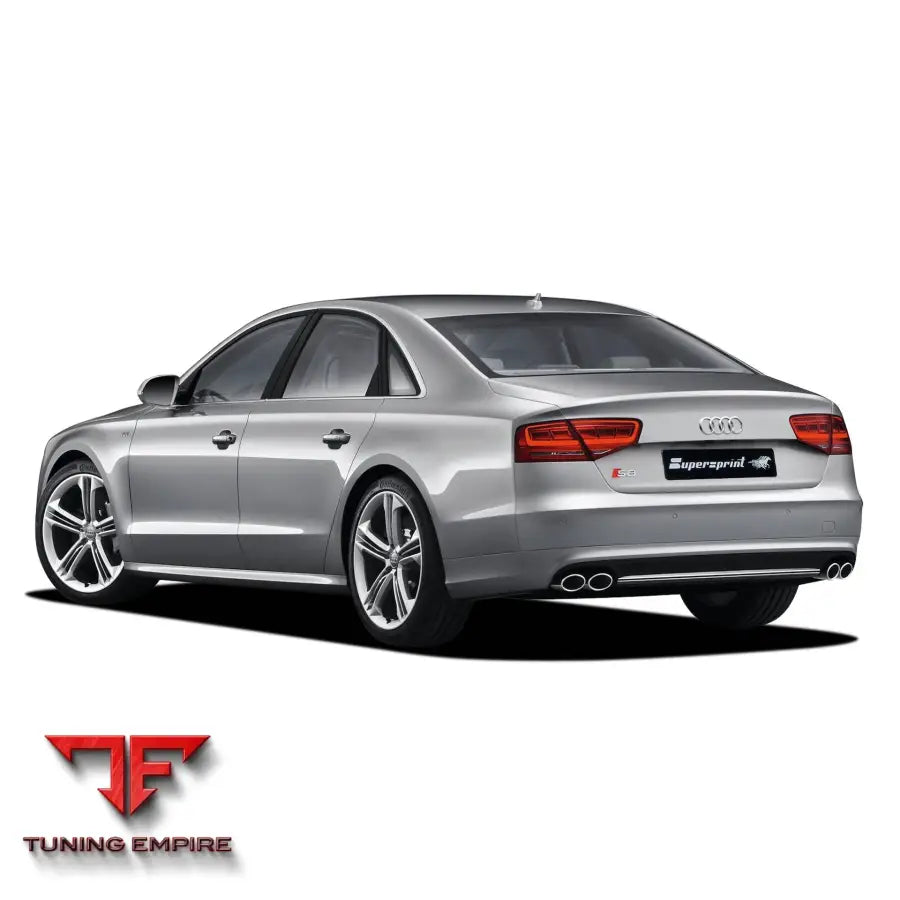 Supersprint exhaust system for Audi S8 Quattro D4 Typ 4H 2012-2014