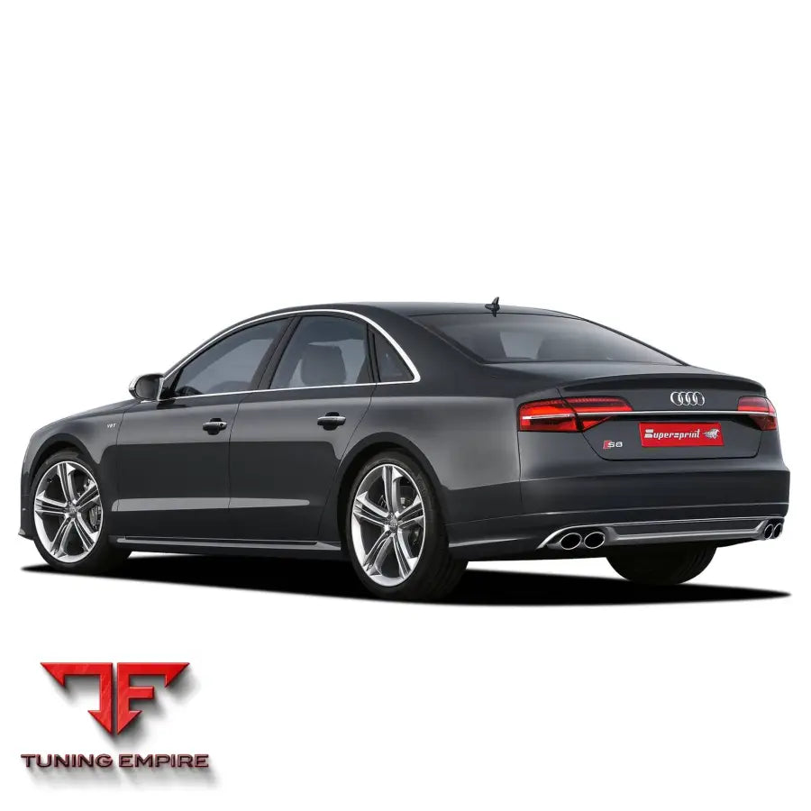 Supersprint exhaust system for Audi S8 Quattro D4 Typ 4H Facelift 2015-2017