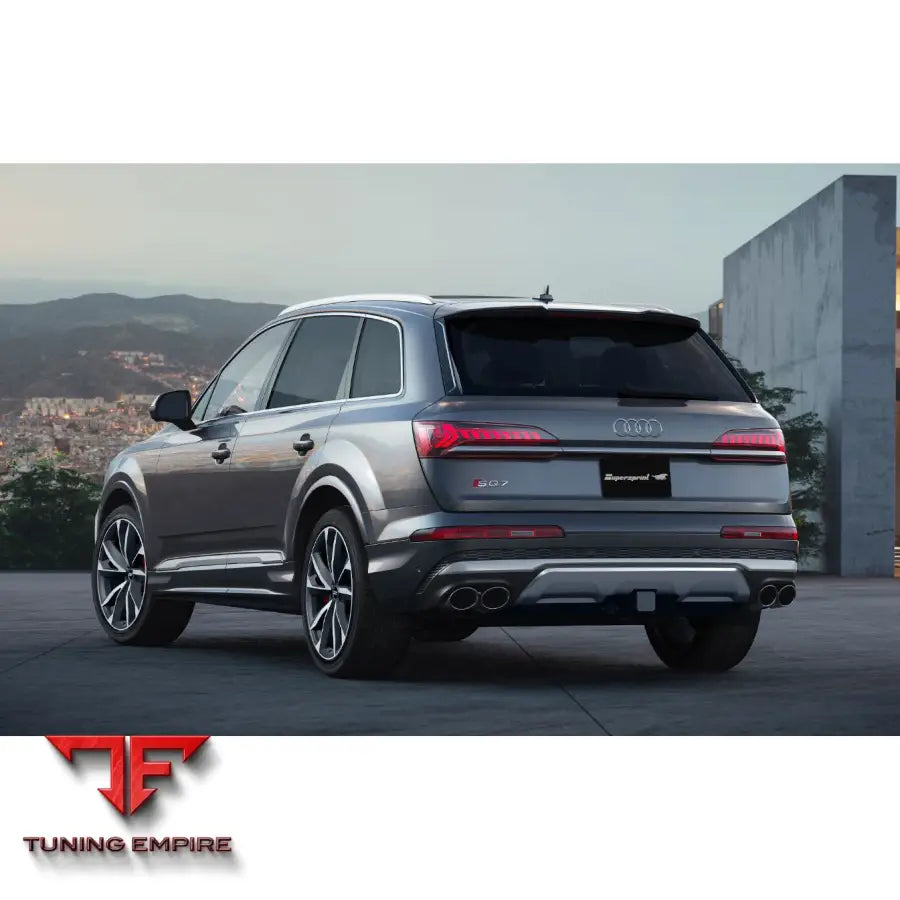 Supersprint exhaust system for Audi SQ7 Quattro 2020-2024
