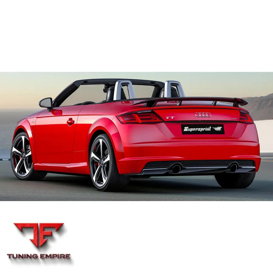 Supersprint exhaust system for Audi TT Mk3 (Typ 8S) 2015+