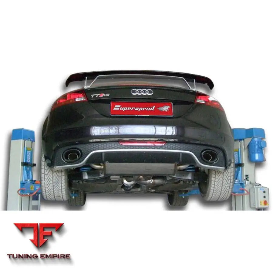 Supersprint exhaust system for Audi TT RS 8J Quattro 2009 -2015