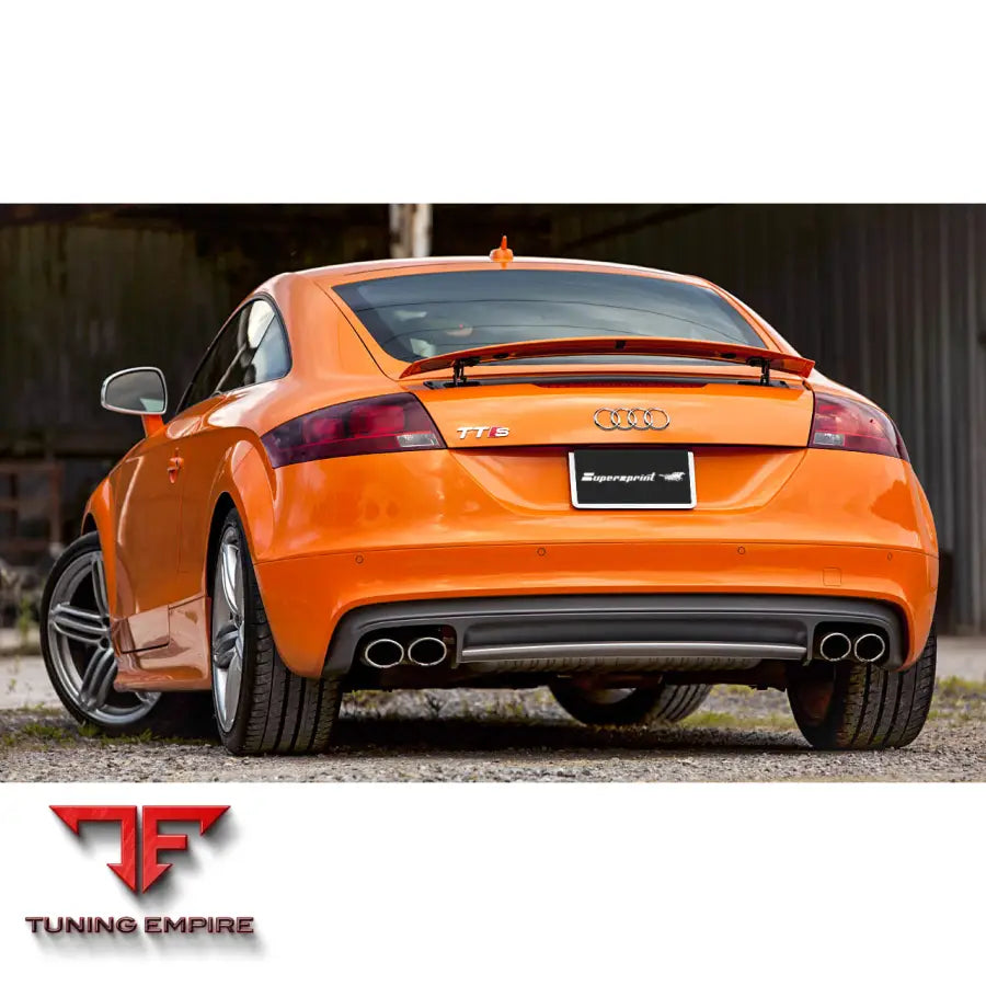 Supersprint exhaust system for Audi TTS 8J Quattro 2008 -2014