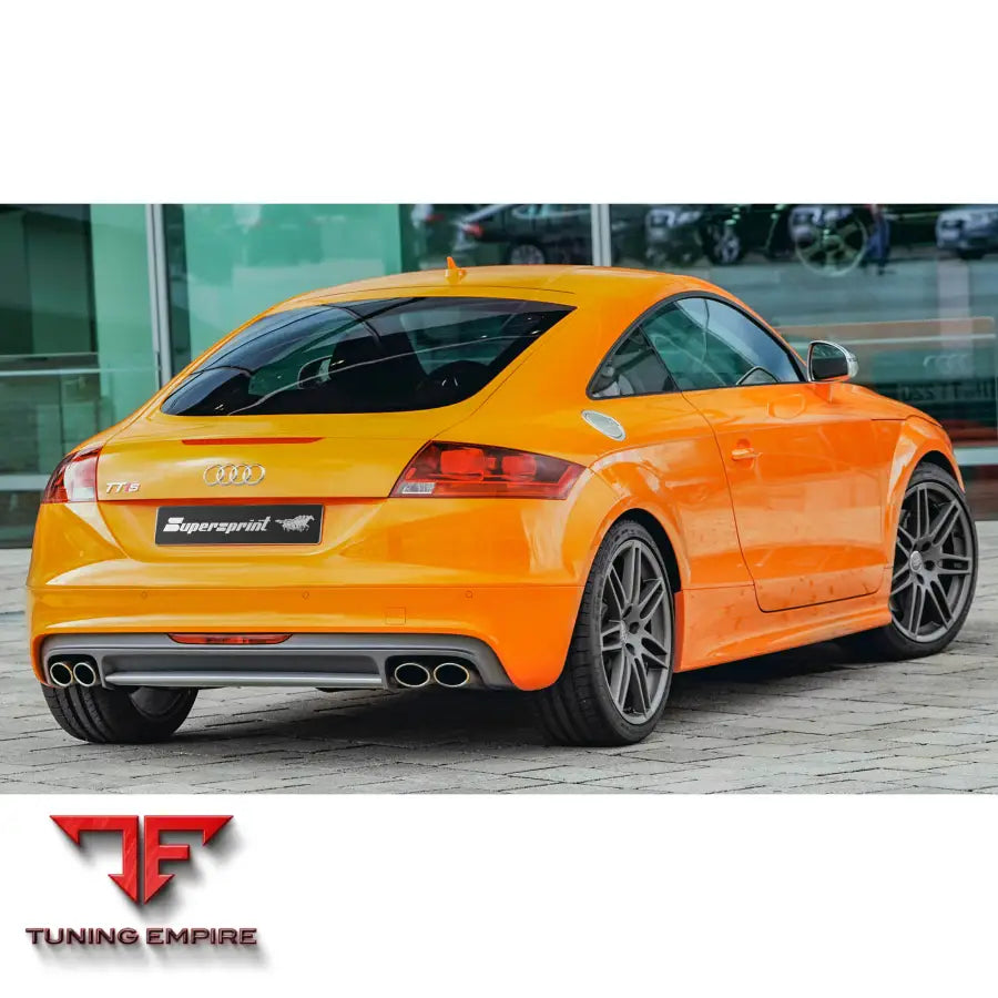 Supersprint exhaust system for Audi TTS 8J Quattro 2008 -2014