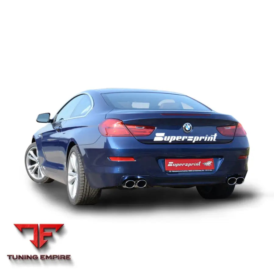 Supersprint exhaust system for BMW F12 / F13