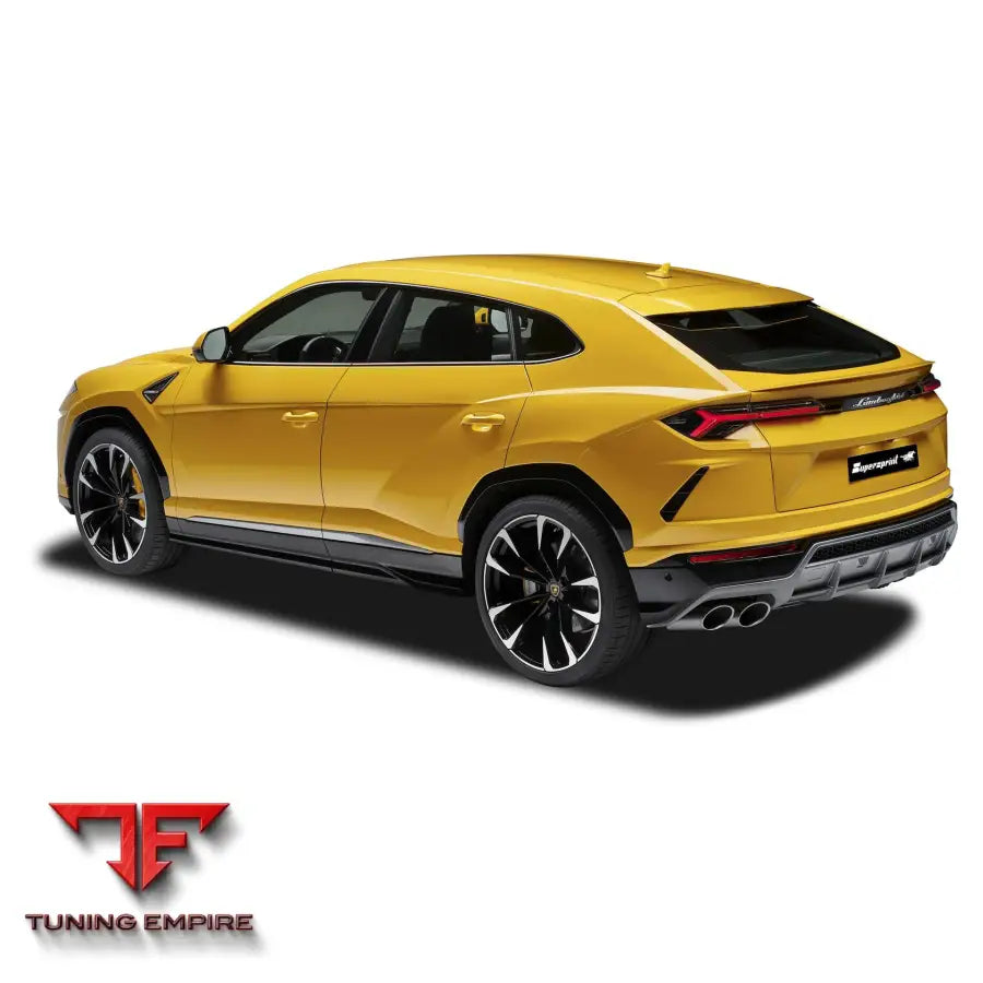 Supersprint exhaust system for Lamborghini Urus "Pearl Capsule" 4.0L V8 Bi-Turbo 2021