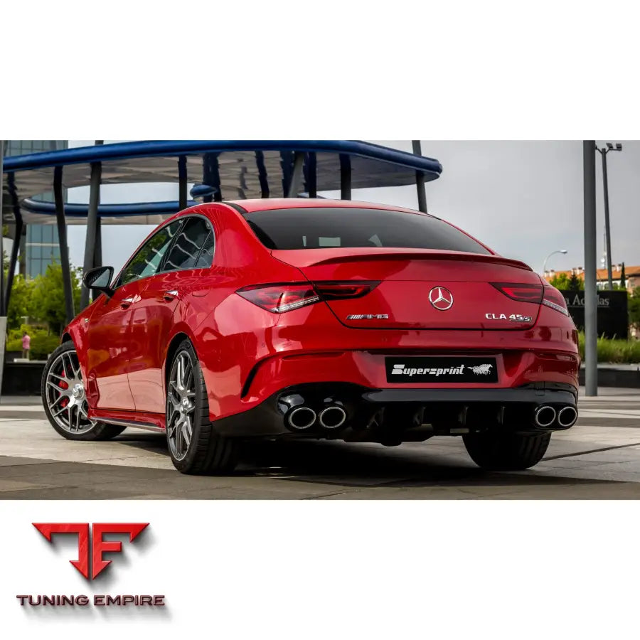 Supersprint exhaust system for Mercedes-Benz C118 CLA 45 AMG 4-Matic+ 2020