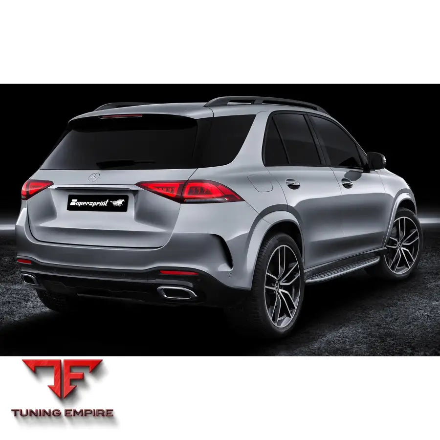 Supersprint exhaust system for Mercedes-Benz W167 GLE SUV