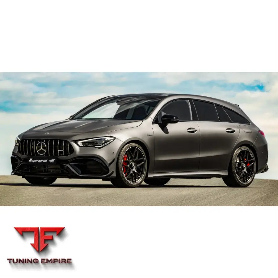 Supersprint exhaust system for Mercedes-Benz X118 CLA 45 S AMG Shooting Brake 4-Matic+ 2020