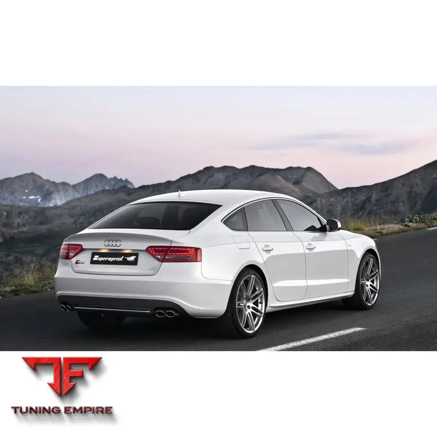 Supersprint exhaust system for Audi S5 B8 Sportback 2009-2016