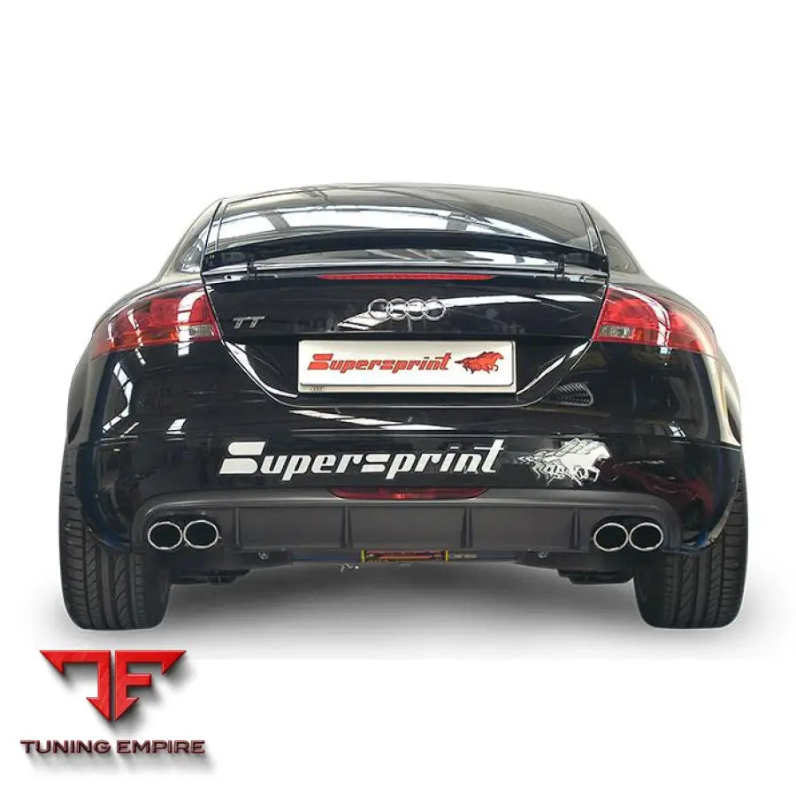 Supersprint exhaust system for Audi TT Quattro Mk2 (Typ 8J) '07+