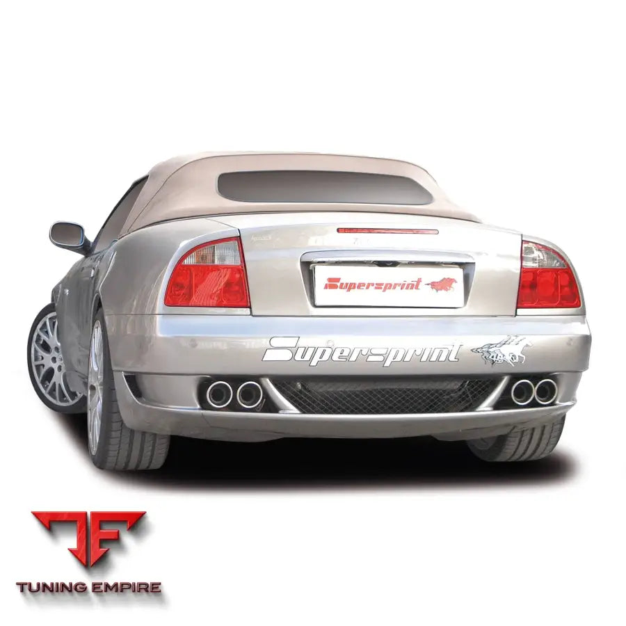 Supersprint exhaust system for Maserati Spyder 4200 GT V8 2002-2004