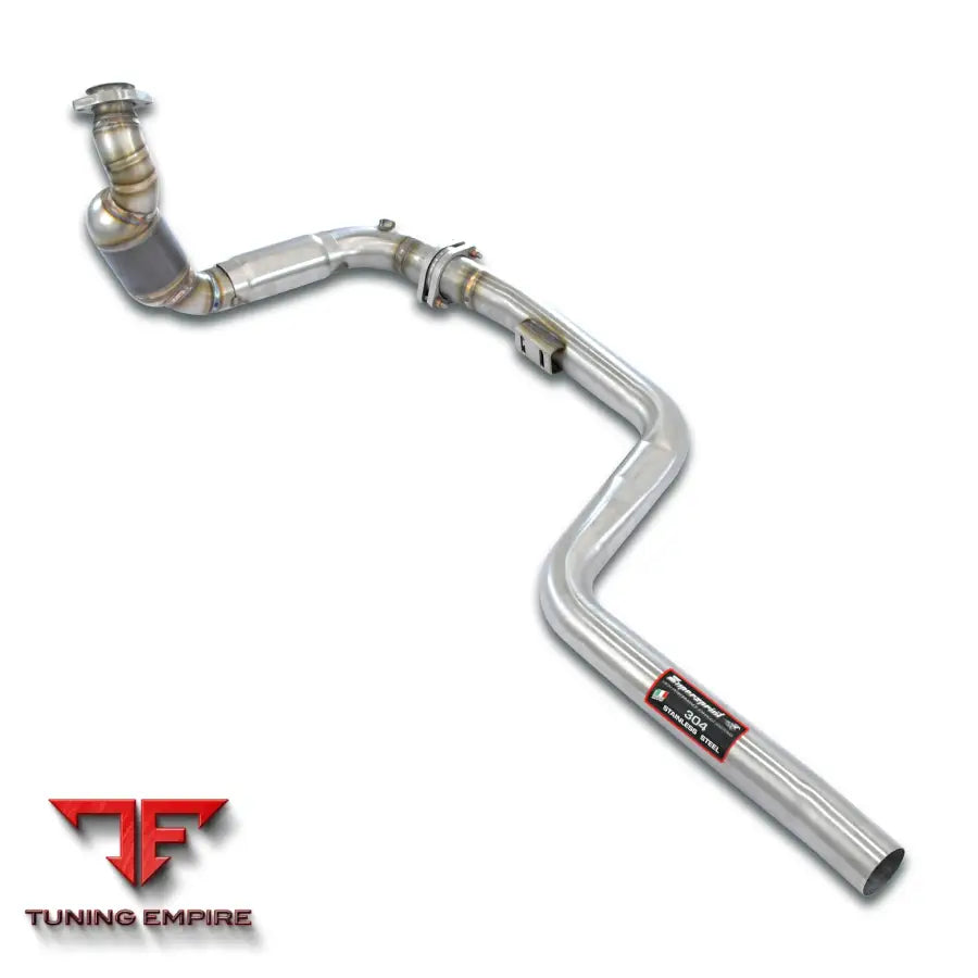 Supersprint exhaust system for Mercedes-Benz C208 CLK 55 AMG Coupé '00-'02